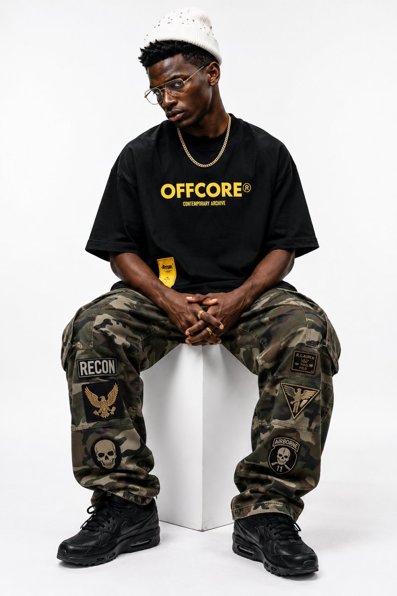 Yellow Wordmark Tee